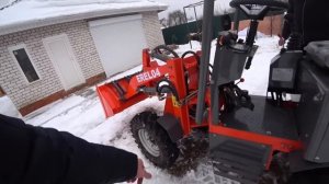 Обзор китайского мини погрузчика