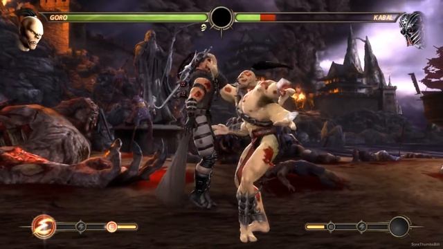 ? Mortal Kombat 9 - Goro Expert Ladder смотреть онлайн