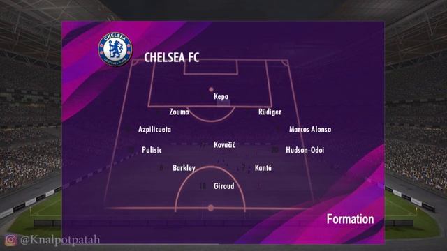 Chelsea FC New kits Season 2021 PES 13 смотреть онлайн