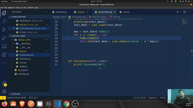 Django Channels Mini project | Create Table Using Django Channels | Newton School смотреть онлайн