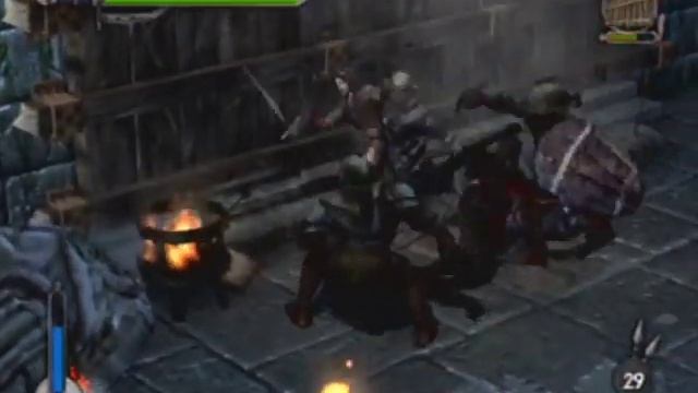 Lord of the Rings: The Two Towers (PS2) Walkthrough - 12 - Helm's Deep: Hornburg Courtyard [1/2] смотреть онлайн