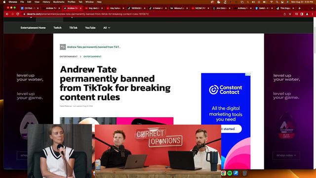 A Couple of Betas (Trey and Jake) Talking About the Top G (Andrew Tate) смотреть онлайн