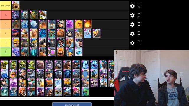 Clash Royale Card Tier List (April 2020) Ranking Every Card in Clash Royale ft. Huxley смотреть онлайн