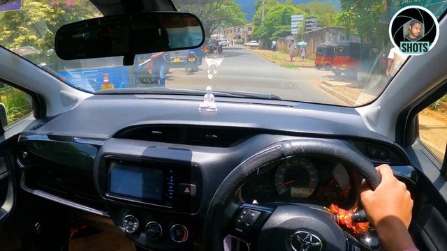 Toyota Vitz 2019 POV test Drive | Goprohero9 4K | Srilanka 2022 смотреть онлайн