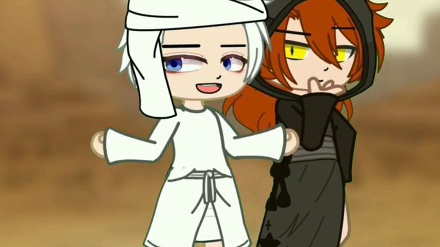 Меме"Блуждают люди в темноте"/Gacha Life/Good Omens смотреть онлайн