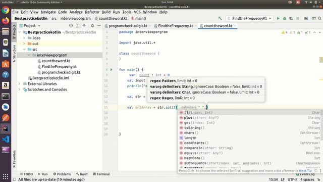 Kotlin program to count the number of words in a string? смотреть онлайн