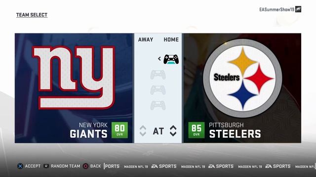 Madden NFL 19 Gameplay - Overall Team Ratings смотреть онлайн