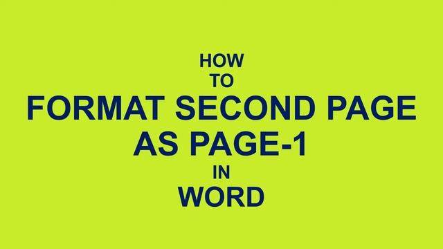 How to Remove Page Number on Cover Page || Tekshare смотреть онлайн