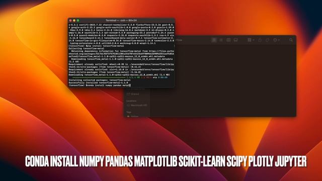 TensorFlow Installation on Mac M1/M2(Apple Silicon) Chip | Quick Setup Guide смотреть онлайн