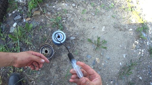 Почему шумит цепь при запуске? Плохой фильтр и ошибка давления масла в Ниве!! смотреть онлайн