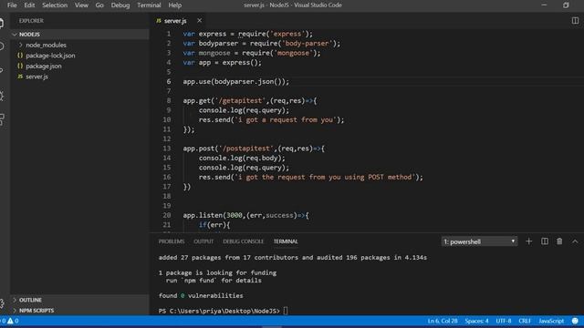 NodeJS Lecture 14 смотреть онлайн