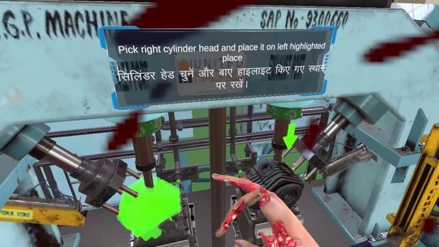 VR Safety Training on Two-Hand Operation Machine Safety | Virtual Reality Simulations смотреть онлайн