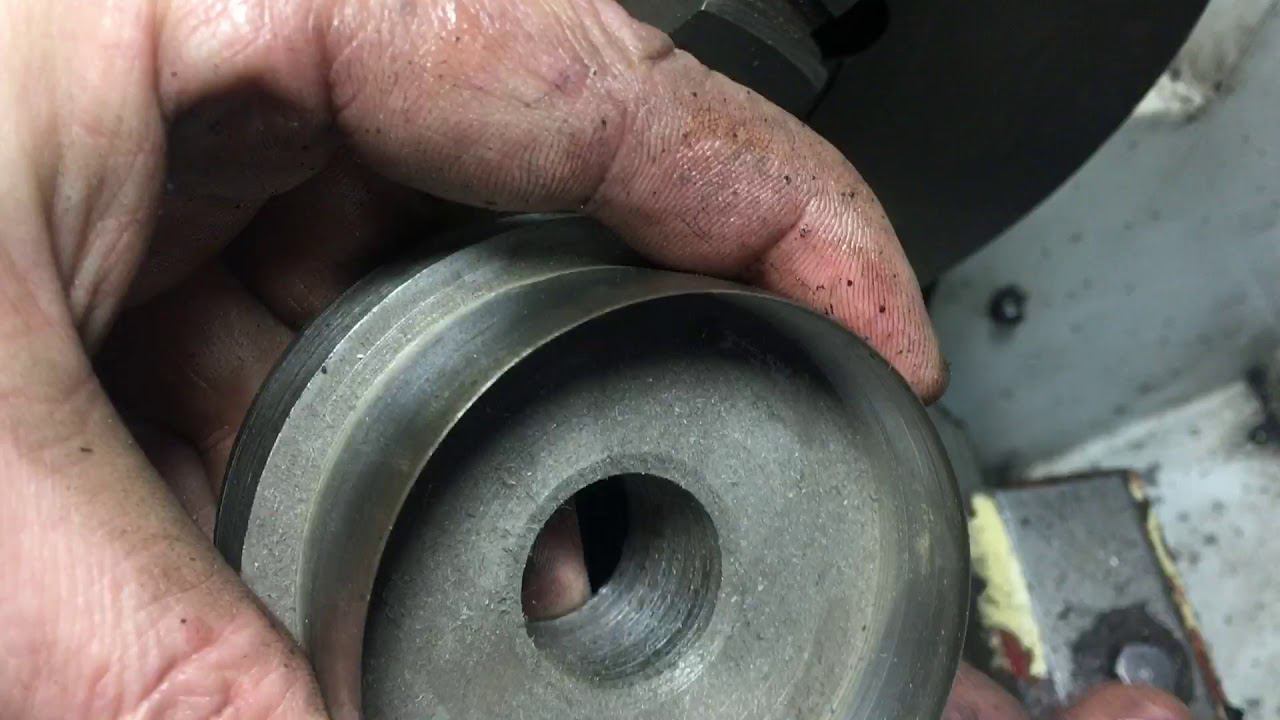 Резиновые шайбы, как обработать на токарном.