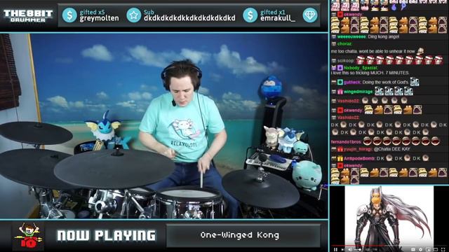 One Winged Kong On Drums! смотреть онлайн