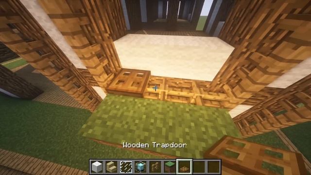 Easy Minecraft: Large Oak House Tutorial - How to Build a Survival House in Minecraft #37 смотреть онлайн