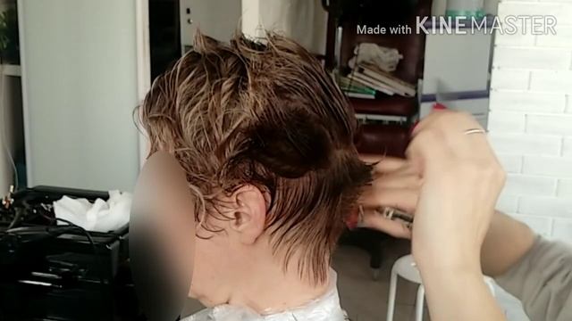 Блонд с затемнением корней. root melting / плавные переходы у корней. Наталья Чернушенко kapous. смотреть онлайн