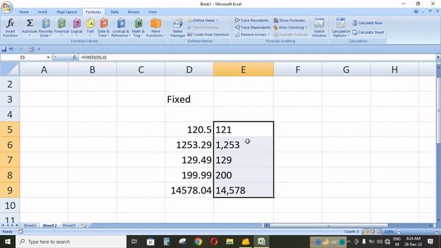 MS Excel Part 19 || Function || Dollar || Fixed || Mid || Replace || Text Function смотреть онлайн