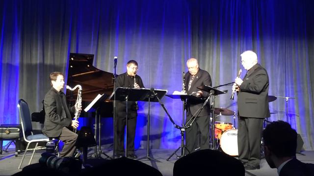 "A Farewell Mambo" by Paquito D'Rivera - Yamaha 2015 NAMM Clarinet Celebration смотреть онлайн