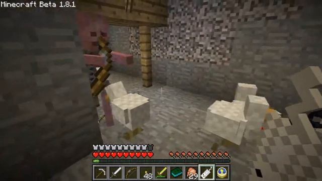 Minecraft Mods - TURRET ROBOT Mod! Defense Bots who Like Cactus ! смотреть онлайн