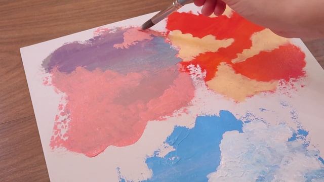 3 Type Of Drawing Clouds｜Easy & Simple Acrylic Painting For Beginners #09｜Oddly Satisfying Video смотреть онлайн