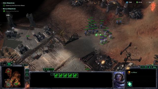 THE OUTLAWS (BRUTAL) All Achievements WINGS OF LIBERTY StarCraft 2 смотреть онлайн