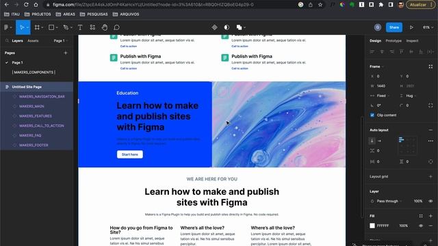 Crie uma Landing Page em menos de 60 segundos [FIGMA] смотреть онлайн