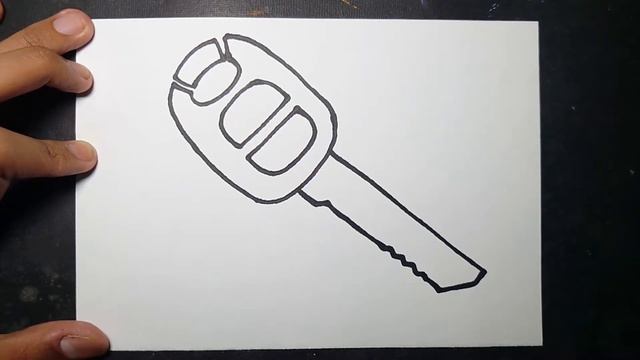 How to Draw a Car Key Step by Step смотреть онлайн