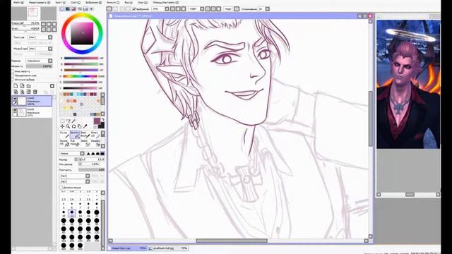 Speedpaint (Line Art) TERA Online - Leelius смотреть онлайн