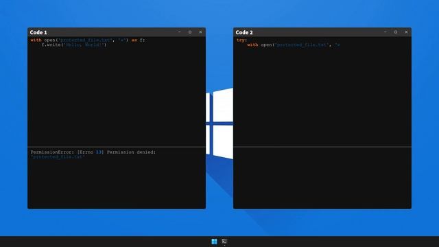 How to fix PermissionError: [Errno 13] Permission denied in Python смотреть онлайн
