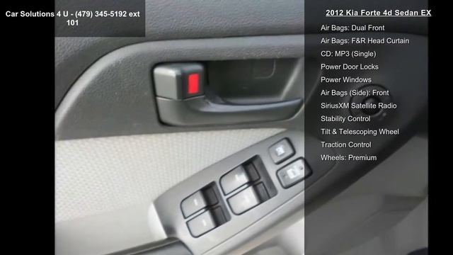 2012 Kia Forte 4d Sedan EX смотреть онлайн
