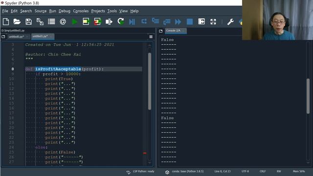 Python Programming -Functions and Lambdas T01 - Code Reuse (Part 3/3) смотреть онлайн