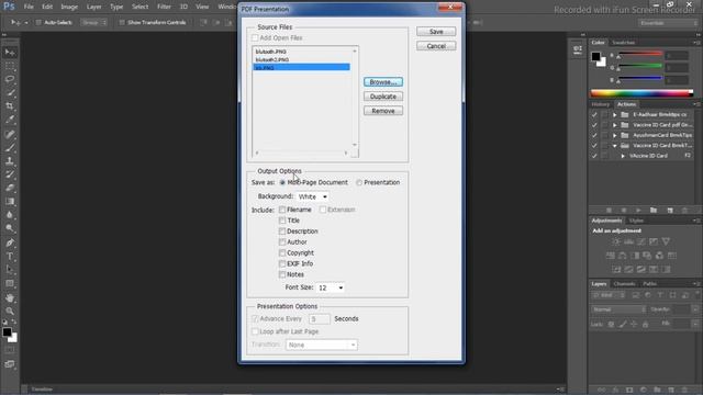 Photoshop में PDF फाइल बनाना सीखें 2 मिनिट में | Photoshop me PDF Kaise Banaye | PDF kaise banaye смотреть онлайн