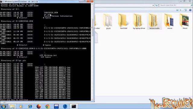 How to view & create hidden files, folders & search entire hidden files using cmd смотреть онлайн