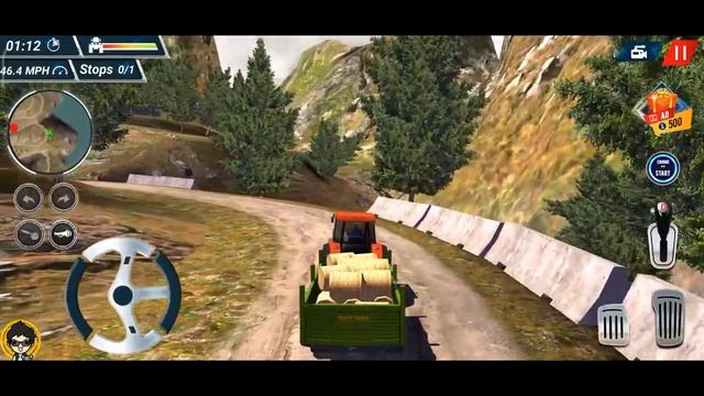 Offroad Tractor Farming Simulator Tractor Driving Game Android Gameplay смотреть онлайн