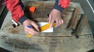 Простой способ врезки круглой трубы.