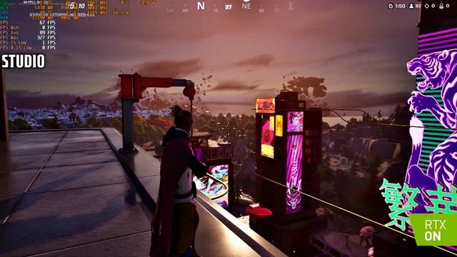MEGA CITY on RTX Season 2 Fortnite | Game Ready vs Studio Driver | rtx 3050 | FPK смотреть онлайн