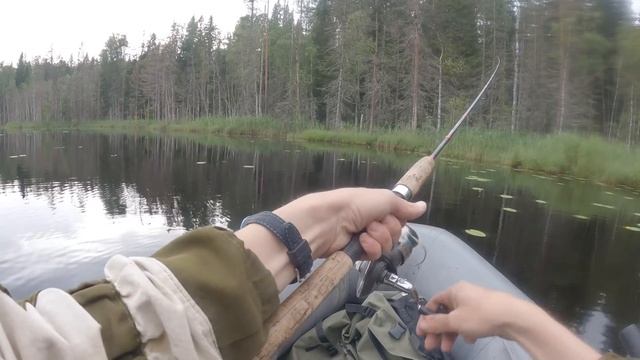 Рыбалка на Щуку.Глухое Лесное Озеро UHD смотреть онлайн