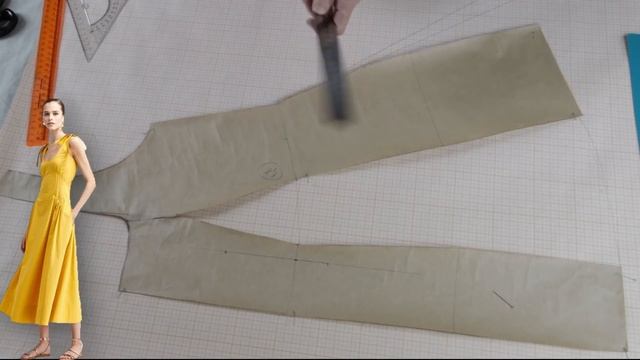 Второй вид конструктивного моделирования на примере платья Oscar de la Renta. смотреть онлайн