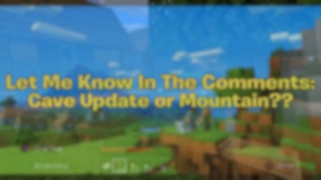 *NEW* Mountain Update CONFIRMED! (NO CAVE UPDATE) | Minecraft 1.17 Java & Bedrock смотреть онлайн