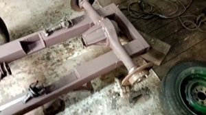 самодельный бортоповоротный мини трактор. как укорачивал полуоси