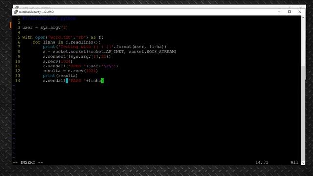Brute Force em FTP com Python смотреть онлайн