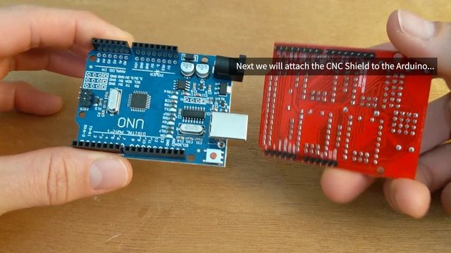 Setup Arduino UNO, CNC Shield v3, GRBL, and related CNC motion components and electronics. смотреть онлайн