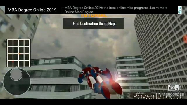 Flying Robot Caption Superhero Games City Survival ||Robot Bike Game 3 смотреть онлайн