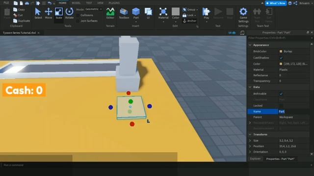 Tycoon Series Tutorial Part 3 - Roblox Studio смотреть онлайн