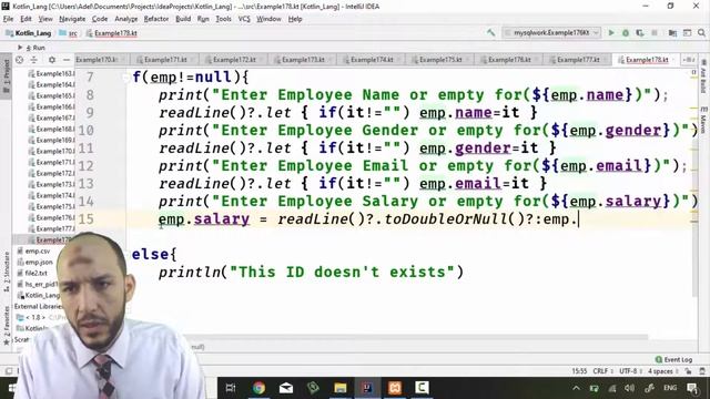 165 Android Kotlin – Working with Databases a program that user entered employee id and then change смотреть онлайн