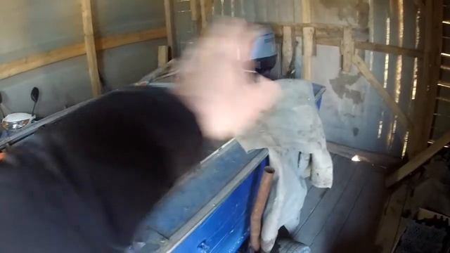 Лодка 44 . Распаковка стекла и тента для лодки Прогресс-4.