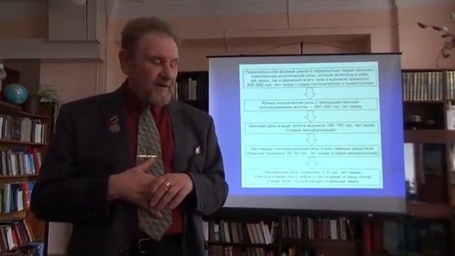 Сергей Ильич Иванищев. Лекция «Происхождение языка» смотреть онлайн