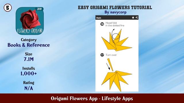 Top 10 Origami Flowers App Android Apps смотреть онлайн