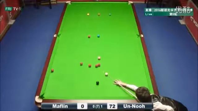 SNOOKER TV - Thepchaiya Un-Nooh made his first 147 maximum break to earn 40,000 pounds смотреть онлайн