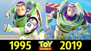 ⭐Базз Лайтер - Эволюция (1995 - 2019) ! Все Мультфильмы "История Игрушек" !